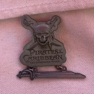 Disney Pirates of the Caribbean Gray Pin